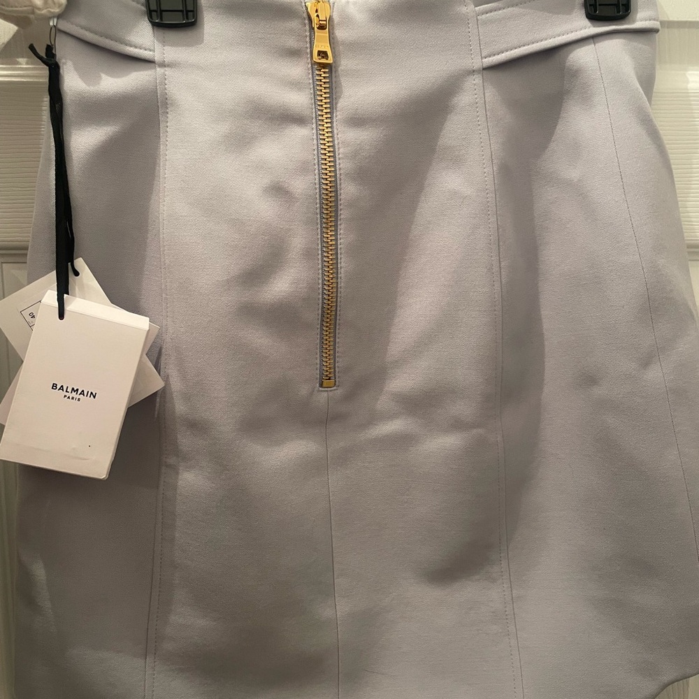 Balmain High-waisted Mini Skirt - Picture 8 of 11